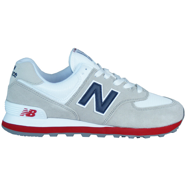 New Balance ML574 ESA Classic Core Plus Herren Sneaker grau/blau -  meinsportline.de