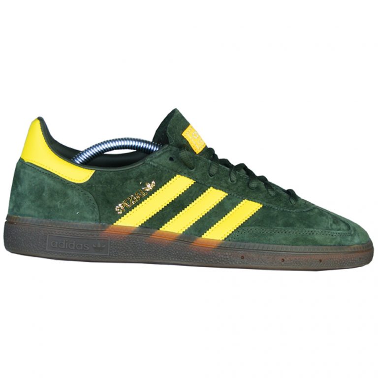 Adidas Originals Handball Special Herren Retro Schuhe grün/gelb EF5748