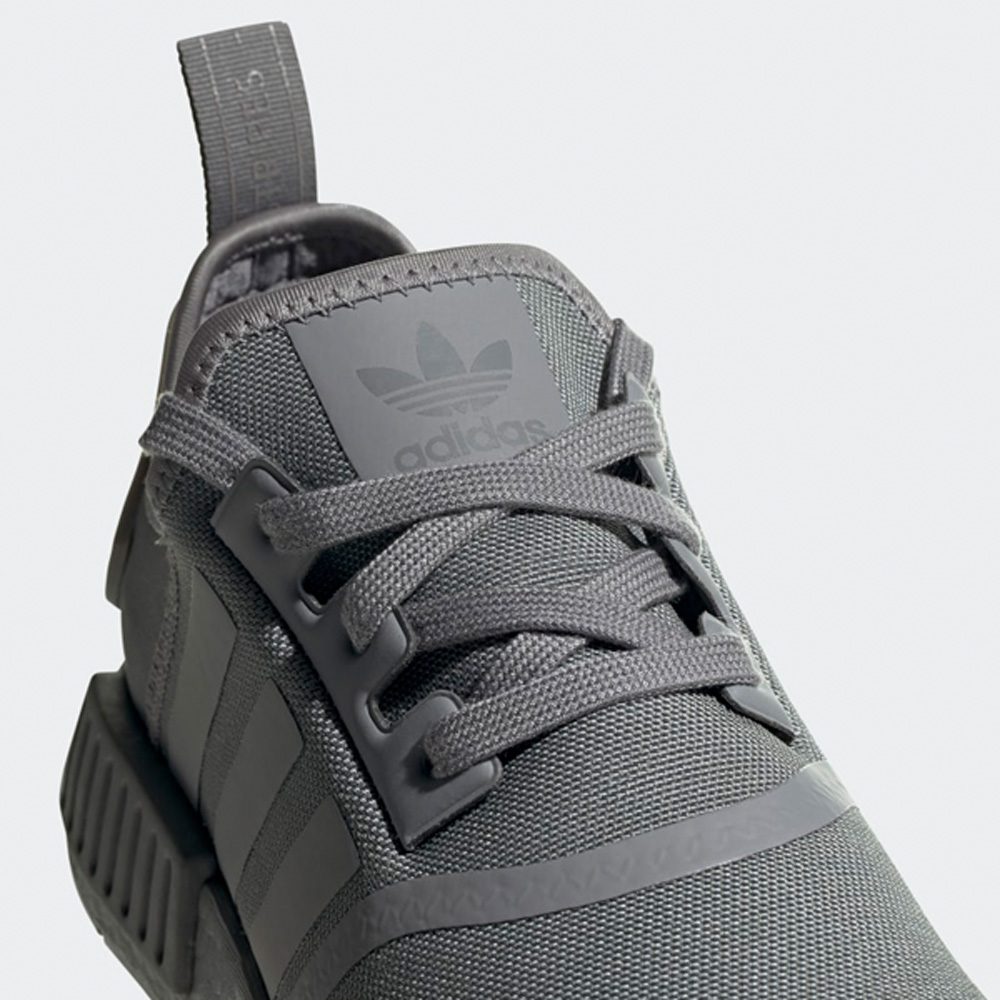 Herren Primeknit FV9016 Originals grau Sneaker R1 Adidas NMD