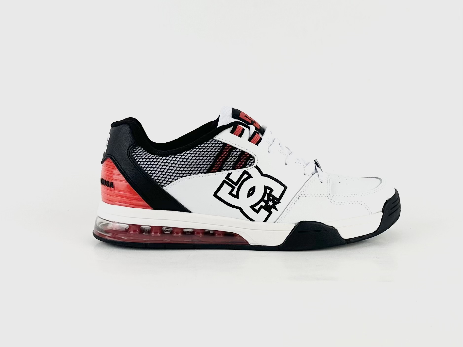 DC Shoes Versatile Sneaker (weiß/rot)