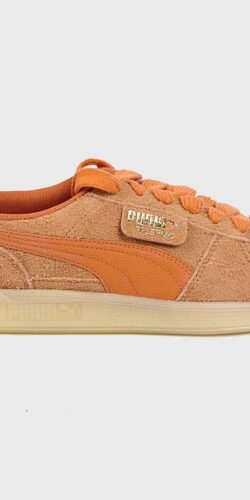Puma Palermo Hairy Sneaker (orange)