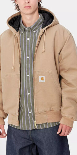 Carhartt Wip OG Active Jacke Winter Peanut Canvas (braun)