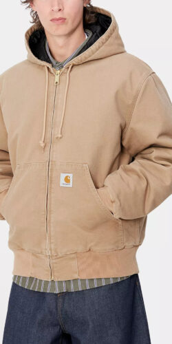 Carhartt Wip OG Active Jacke Winter Peanut Canvas (braun)