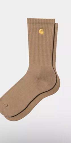 Carhartt Wip Chase Socken Feanut (braun)