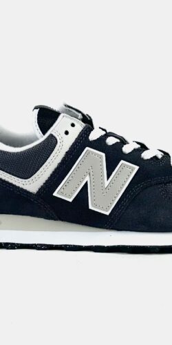 New Balance 574 ESJ Vintage Classic Sneaker (schwarz)