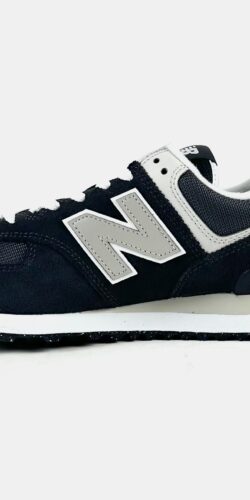 New Balance 574 ESJ Vintage Classic Sneaker (schwarz)