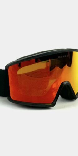 Oakley Target M Snowboard Brille Fire Iridium (schwarz)