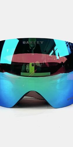 Oakley Flight Deck L Snowboard Brille Argon Iridium (blau/schwarz)