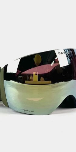 Oakley Flight Deck L Snowboard Brille Sage Gold Iridium (grün