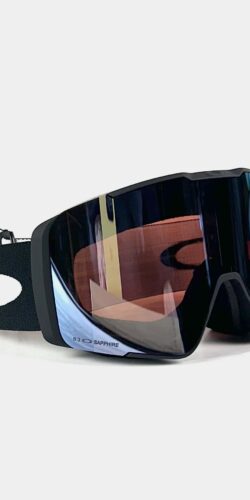 Oakley Line Miner Pro L Snowboard Brille Sapphire Iridium (schwarz