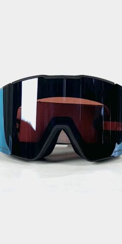 Oakley Line Miner Pro L Snowboard Brille Sapphire Iridium (schwarz