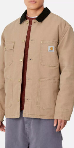 Carhartt Wip OG Chore Coat Winter Peanut Canvas (braun)