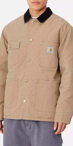 Carhartt Wip OG Chore Coat Winter Peanut Canvas (braun)