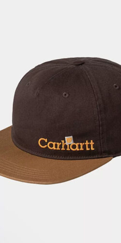 Carhartt Wip Label Script Cap Cotten Brown (braun)